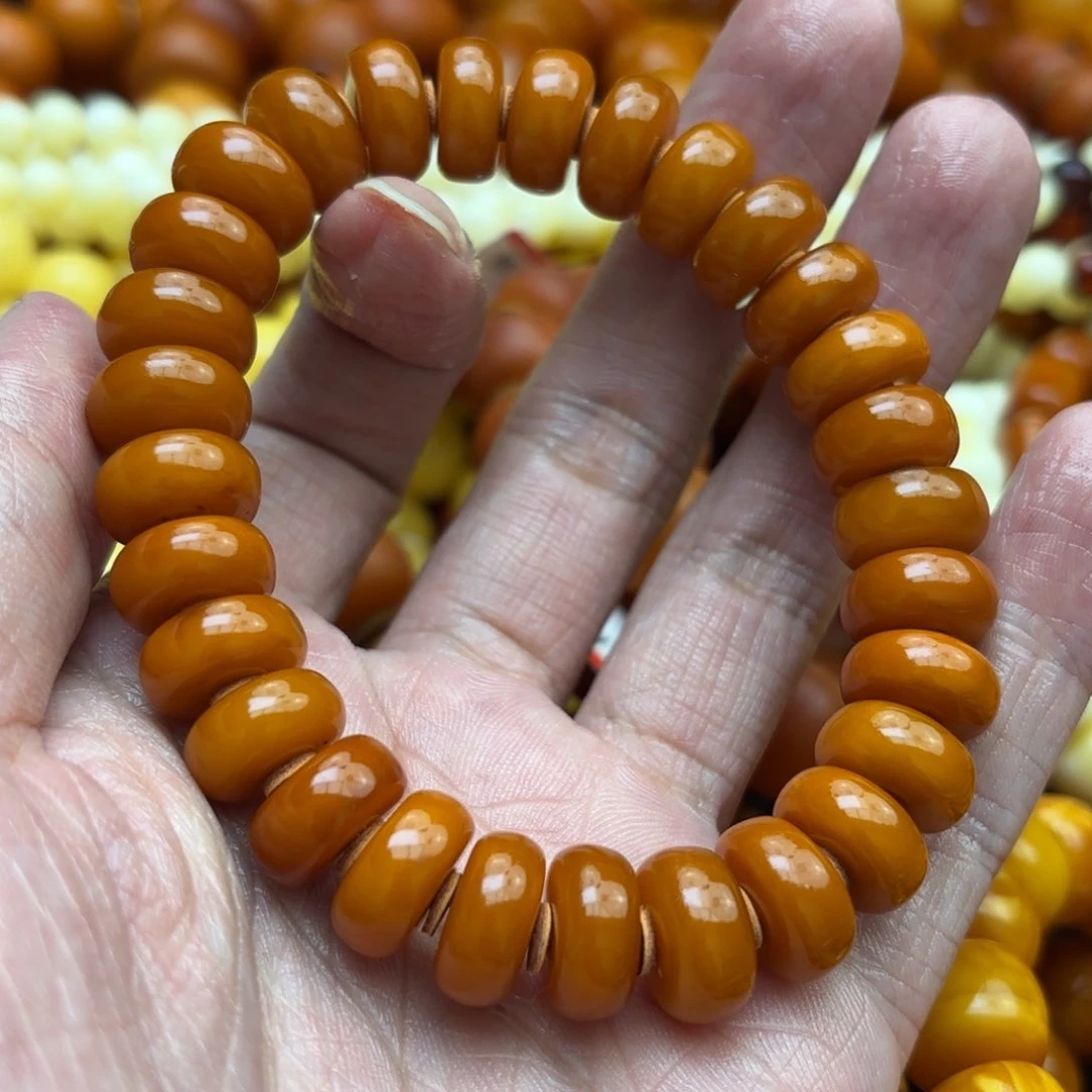 琥珀手链未镶嵌蜜蜡