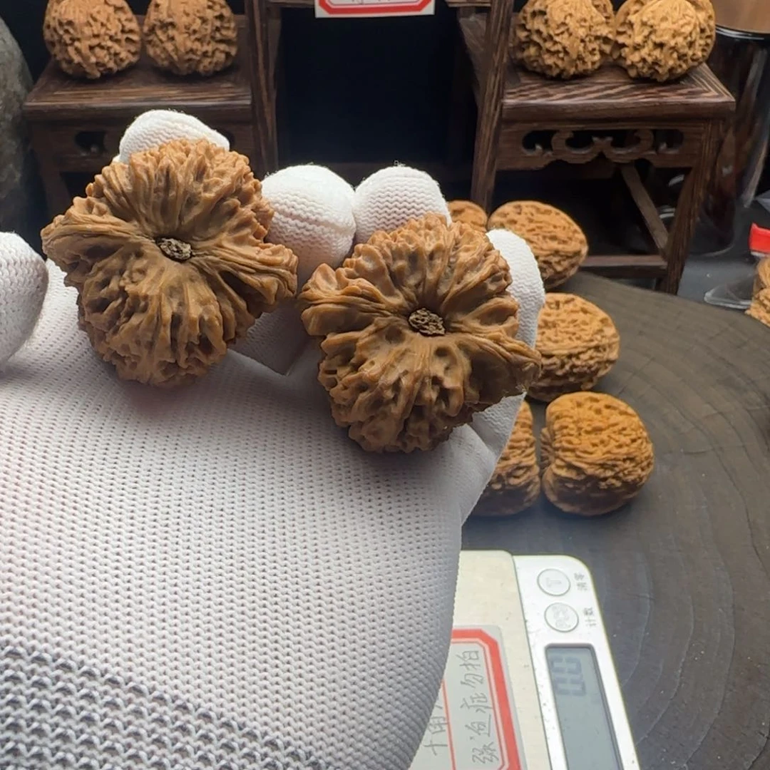 文玩核桃吊坠42大眼奥迪炮弹