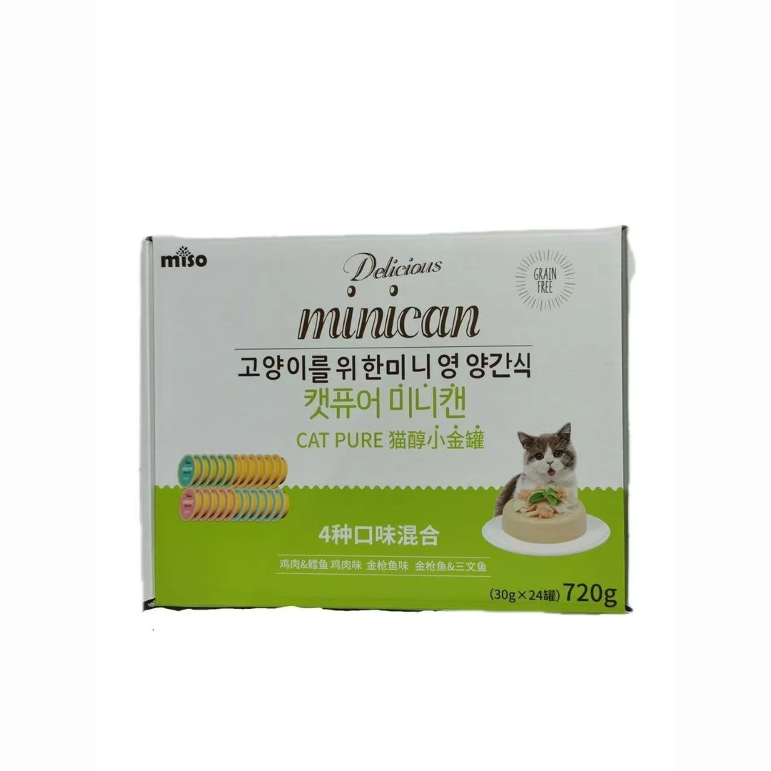 MISO猫慕斯汤罐零食罐量贩装大包装24罐