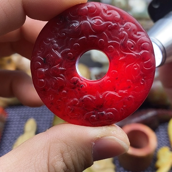 未镶嵌蛇纹石玉颈饰