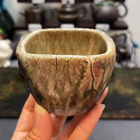 茶盏景德柴烧茶具-纯手工茶具