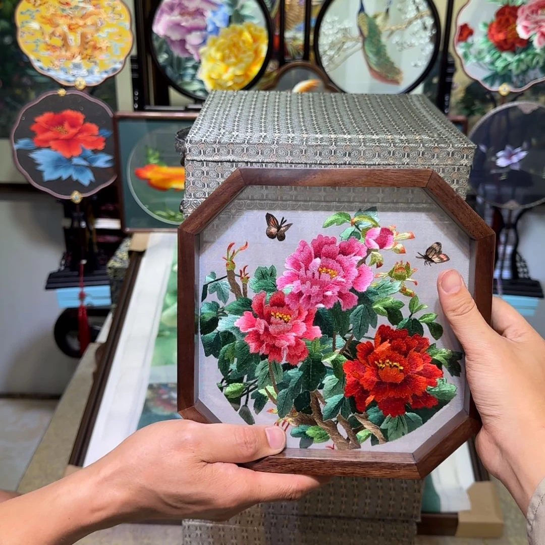 刺绣刺绣工艺精湛独特