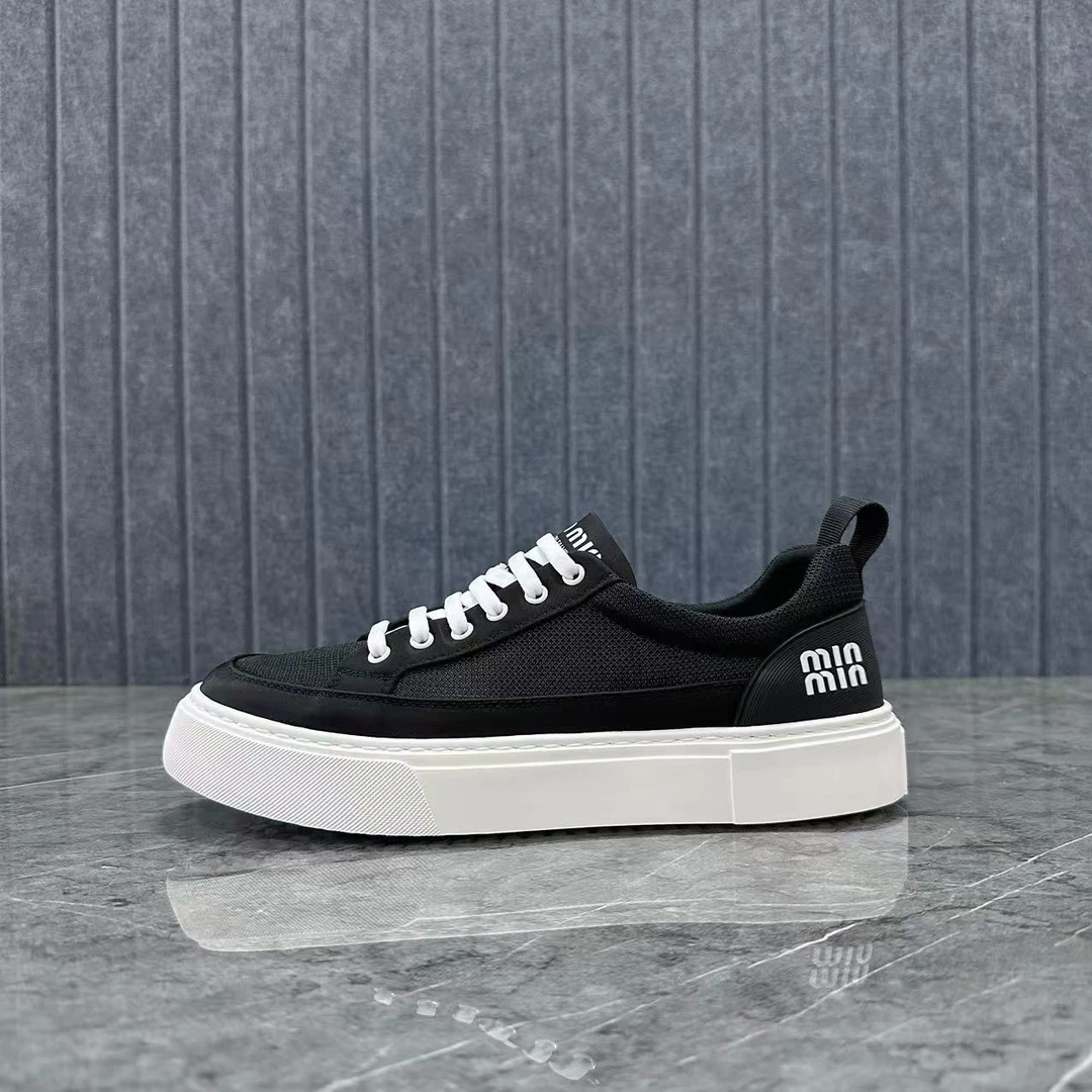 26039黑-男士休闲鞋板鞋冰丝布拼接冰丝网纱潮鞋