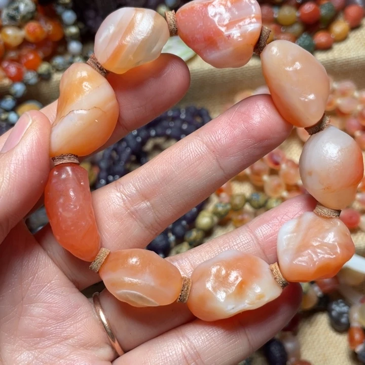 玛瑙/玉髓合金手链