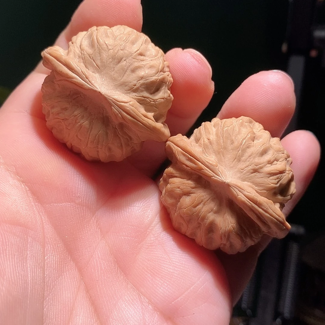 把件文玩核桃40石门元宝全品
