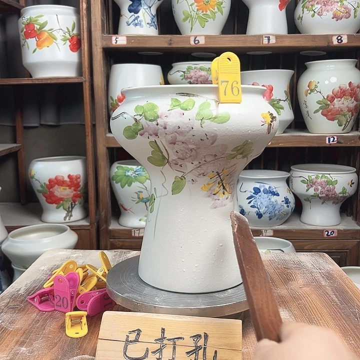 摆件76大微瑕新款陶瓷陶瓷