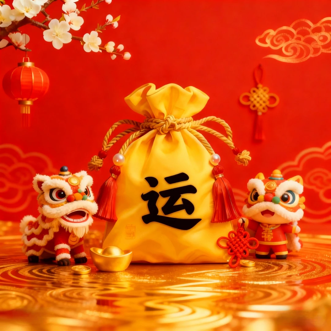 【师傅推荐】已处理的生肖贴纸福卡