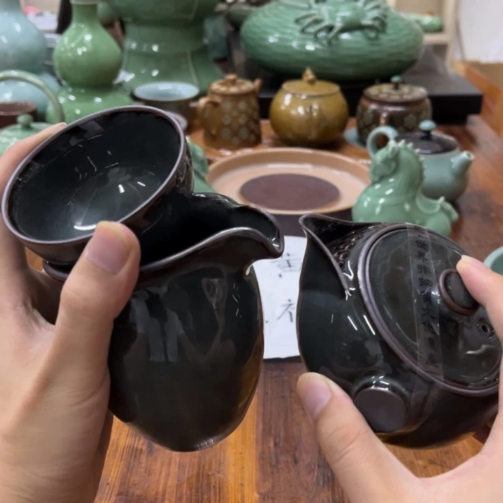 小仲青瓷茶器微瑕7668