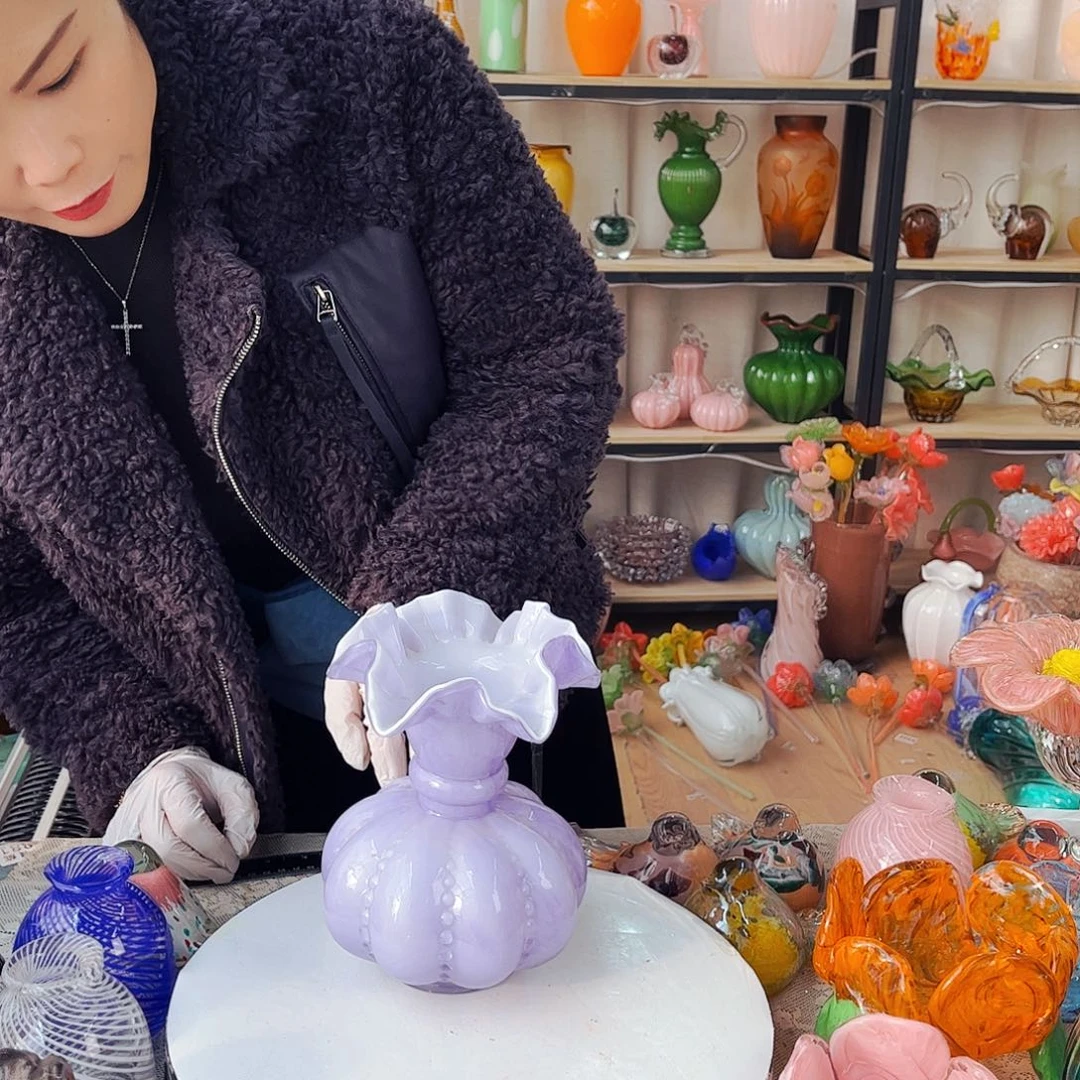 紫芬顿家悦琉璃工艺不完美福利不退不换