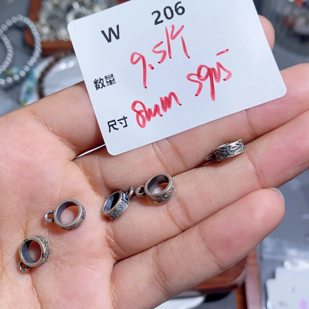 银S925镶嵌颈饰水晶W206