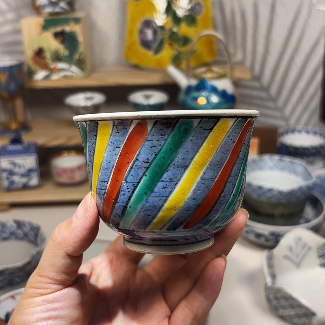 手作万平窑 手握。