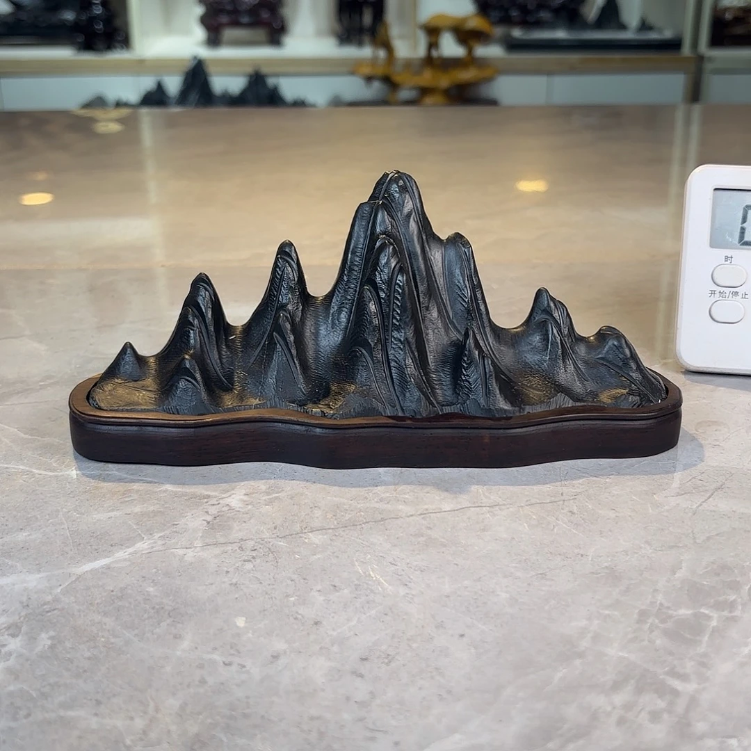 老***8摆件灵璧石手工雕刻奇石摆件