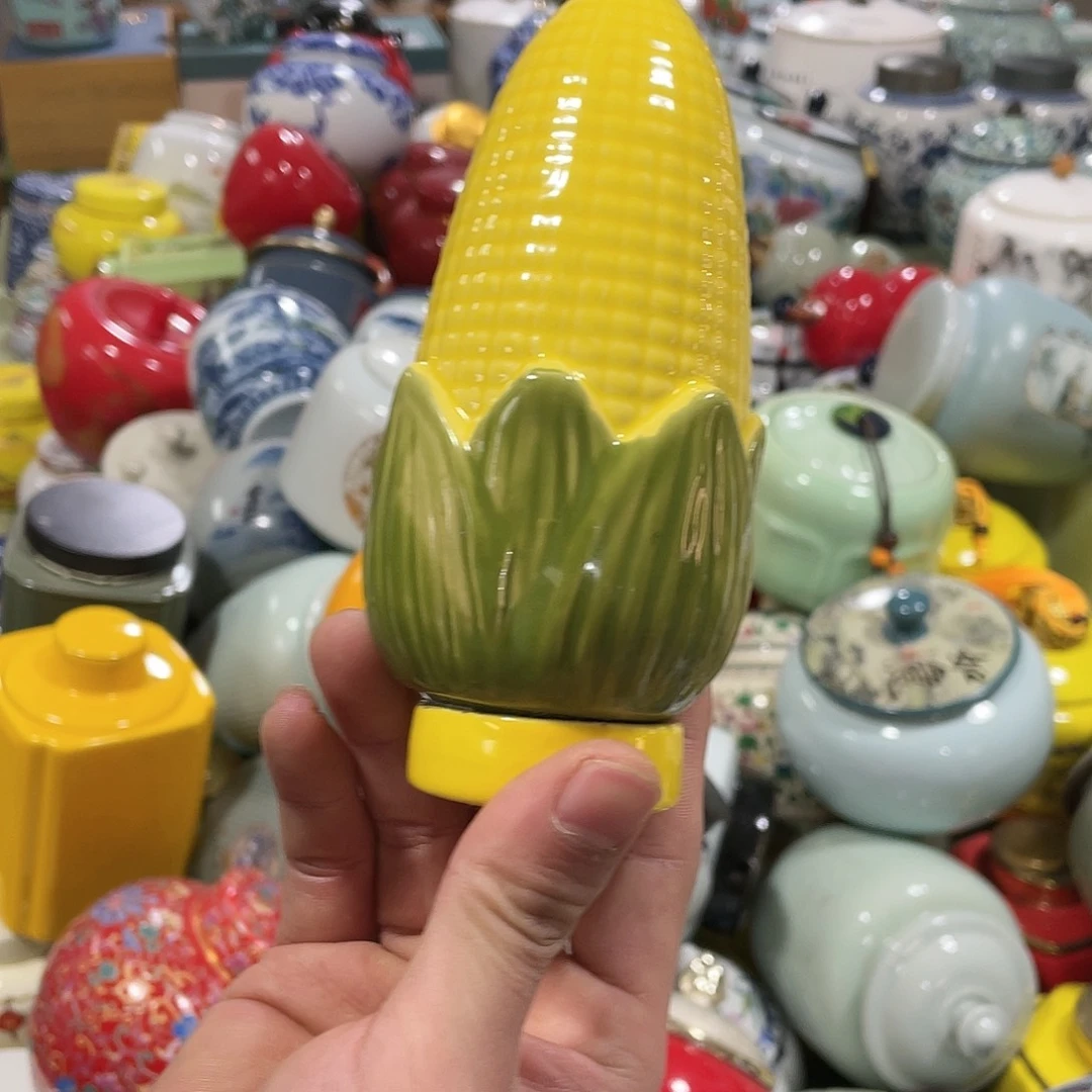 精美陶瓷茶叶罐密封罐