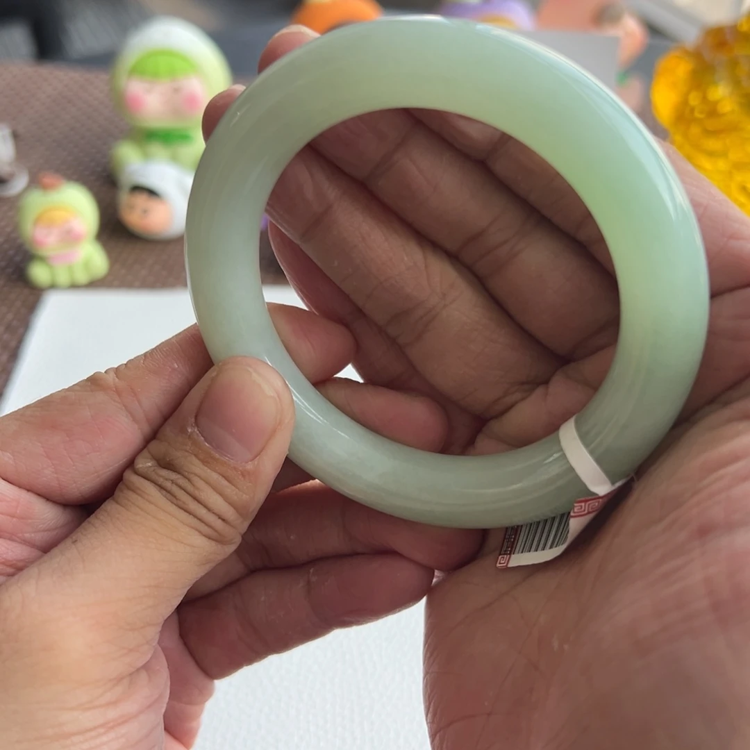 翡翠未镶嵌手镯20号58