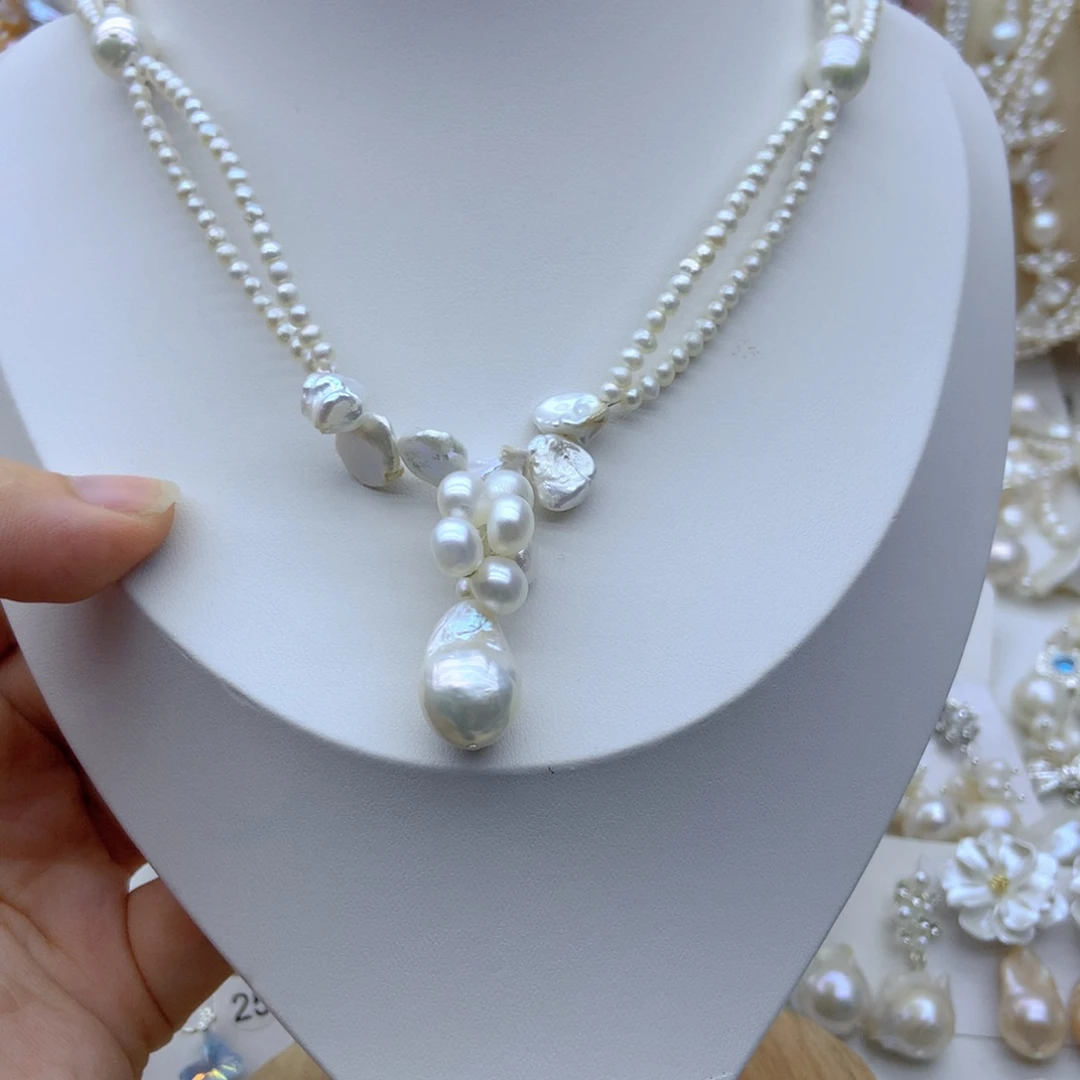 罗***德未镶嵌耳饰淡水珍珠