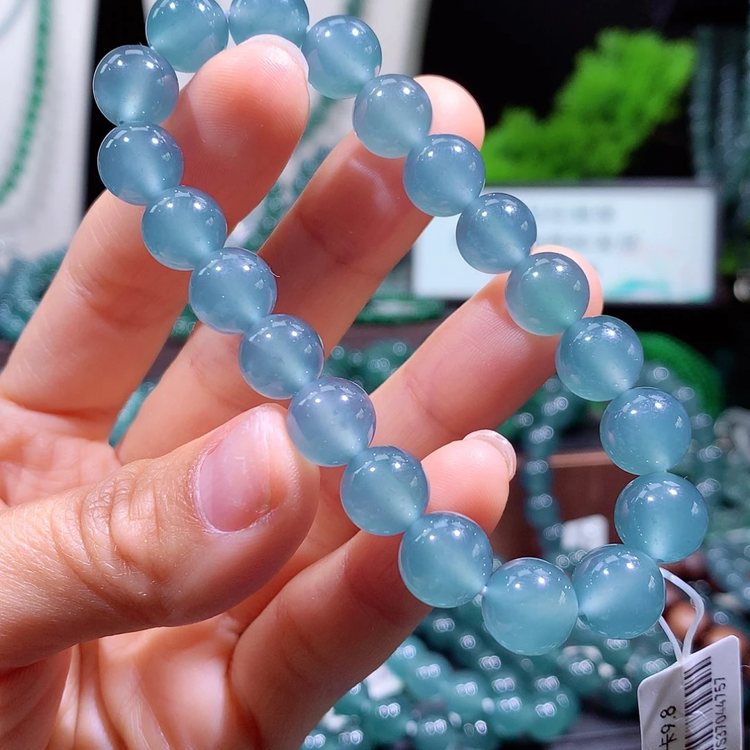 翡翠未镶嵌手链天然a货翡翠手串10mm