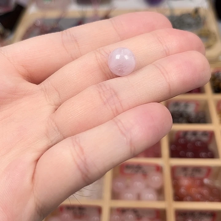 紫晶珠宝半成品银S925镶嵌