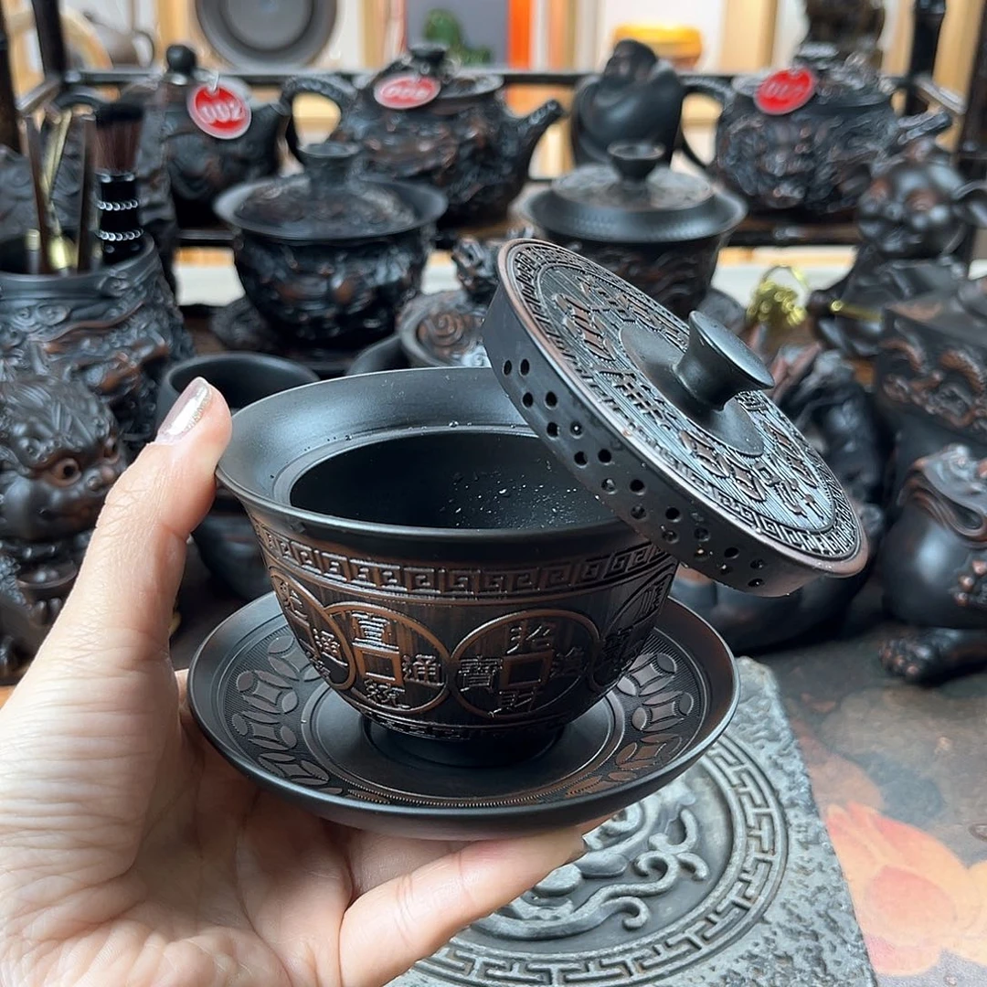 壶云南建水紫陶壶