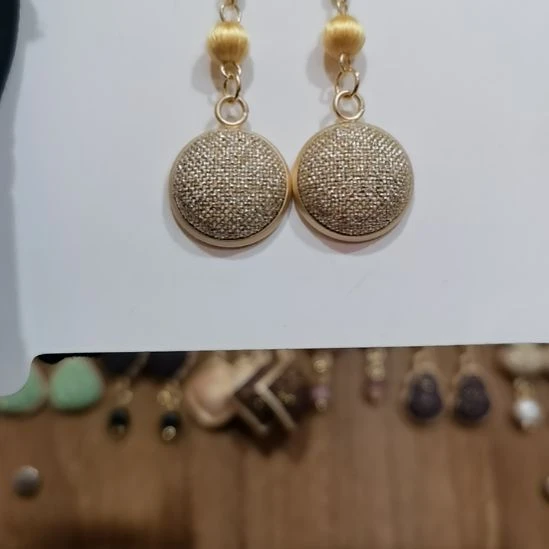 织绣苏绣耳环耳钉耳饰