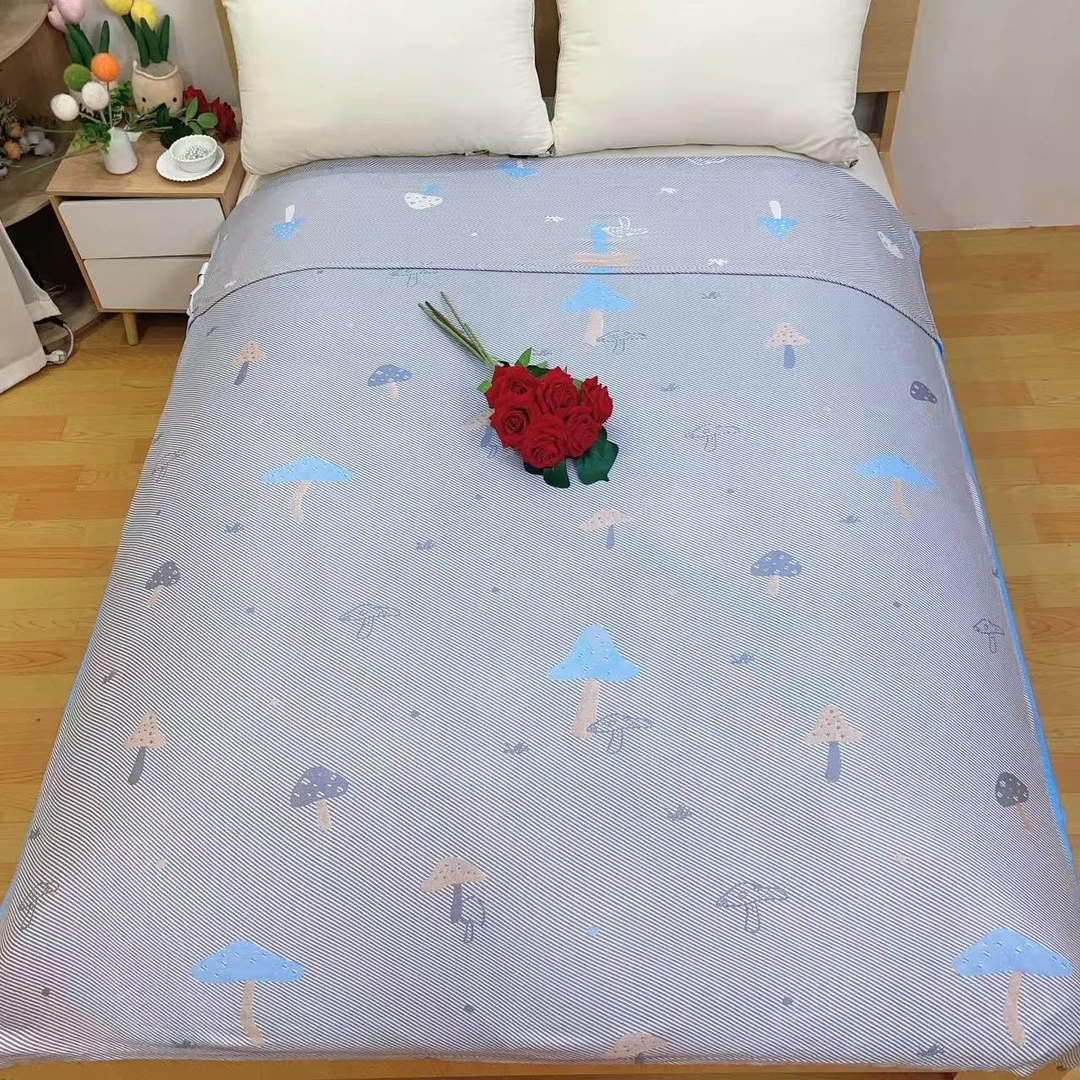 【美好心情】1.5*2.0M高端单人超柔亲肤清凉机洗夏季天丝竹云柔毯