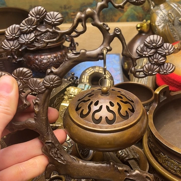 精美铜器批发档口