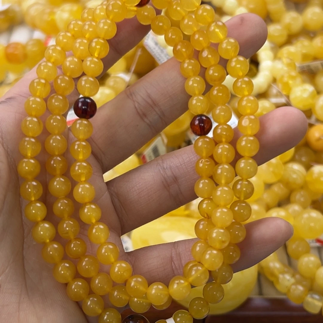 琥珀未镶嵌珠宝奇石