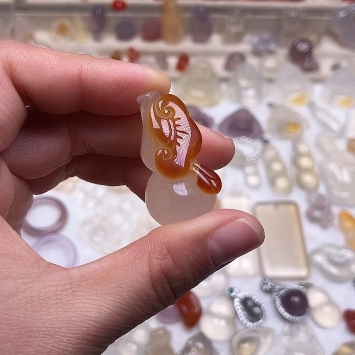 玛瑙/玉髓未镶嵌颈饰