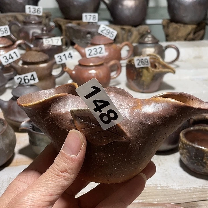 纯手工柴烧茶具精品