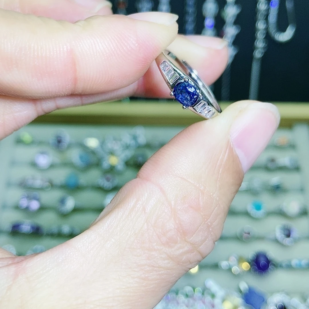 【闪购商品】戒指蓝宝石未镶嵌