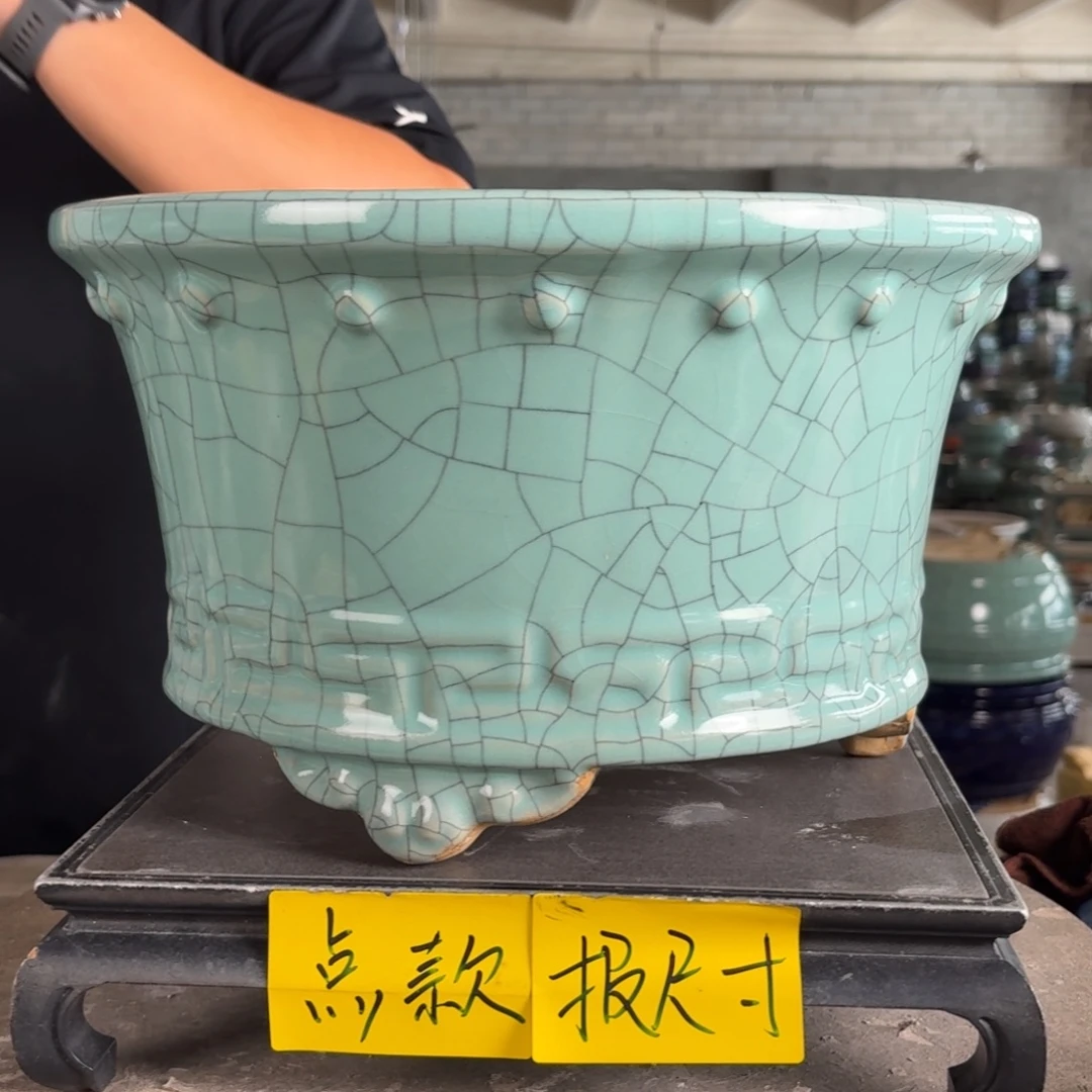 。一风堂石湾花盆 内29*16