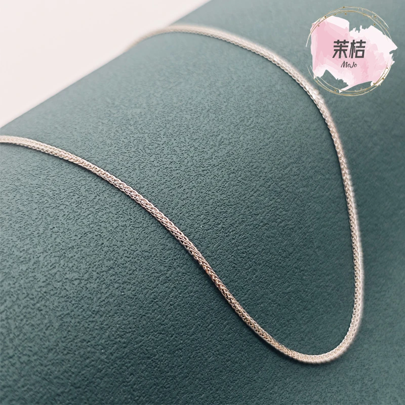 链子足银 链子足银 肖邦链纯银项链18寸2.2克 简洁大方 亲肤耐戴