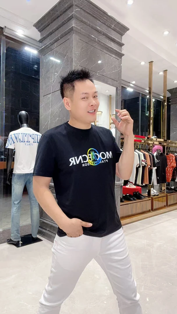 530夏季新款男士欧货时尚丝光液氨棉短袖