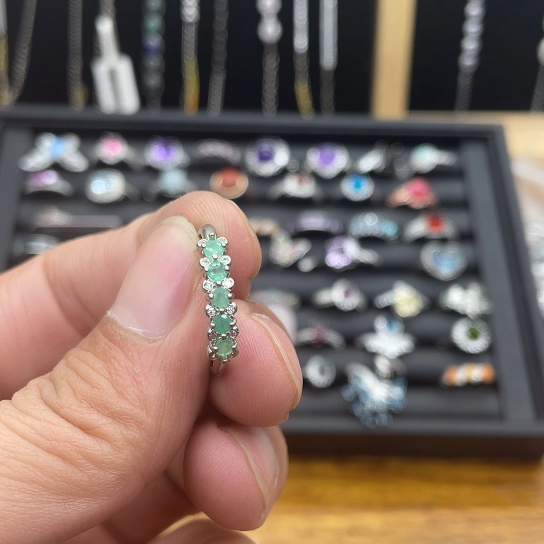 紫晶珠宝半成品未镶嵌