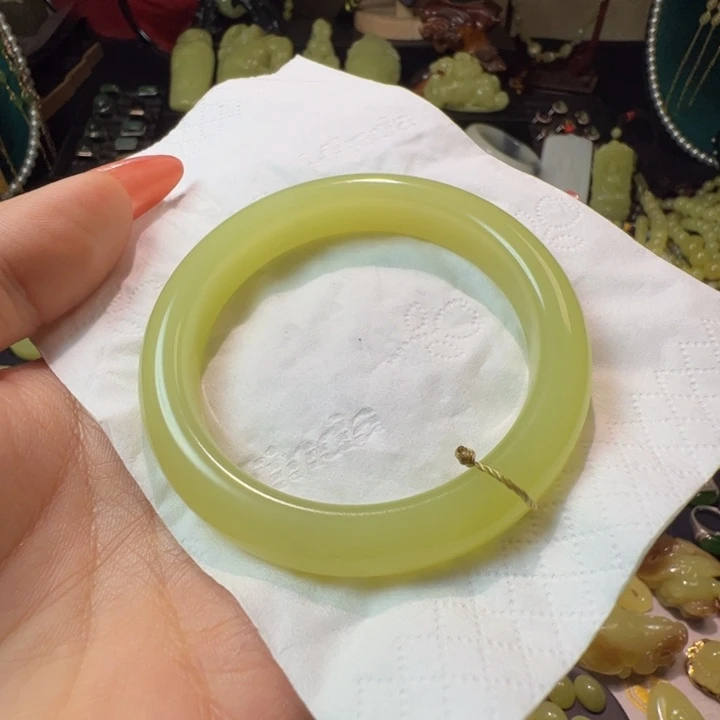 和田玉（黄玉）颈饰未镶嵌55.1⭕