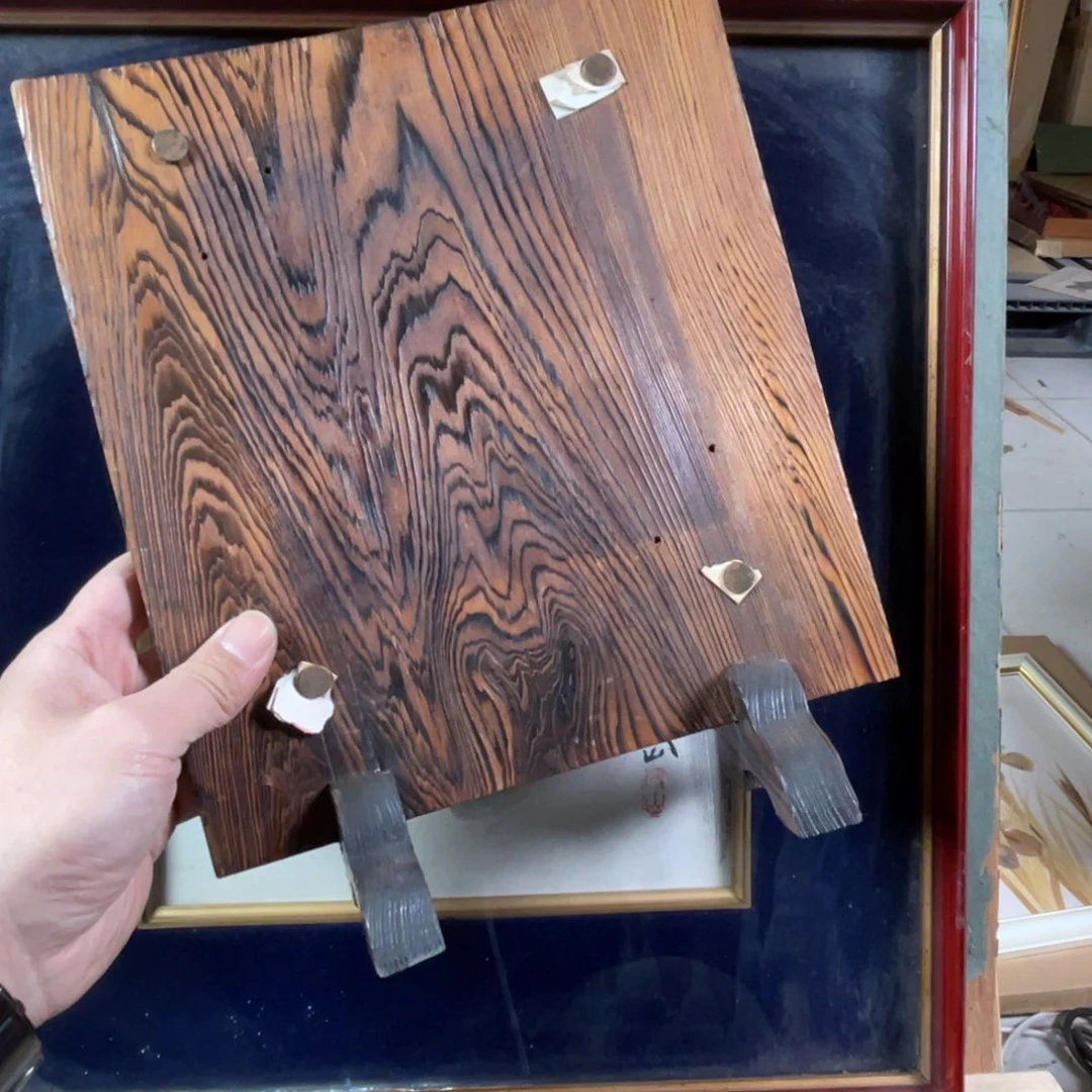 青****中古框画不退不换有磕碰