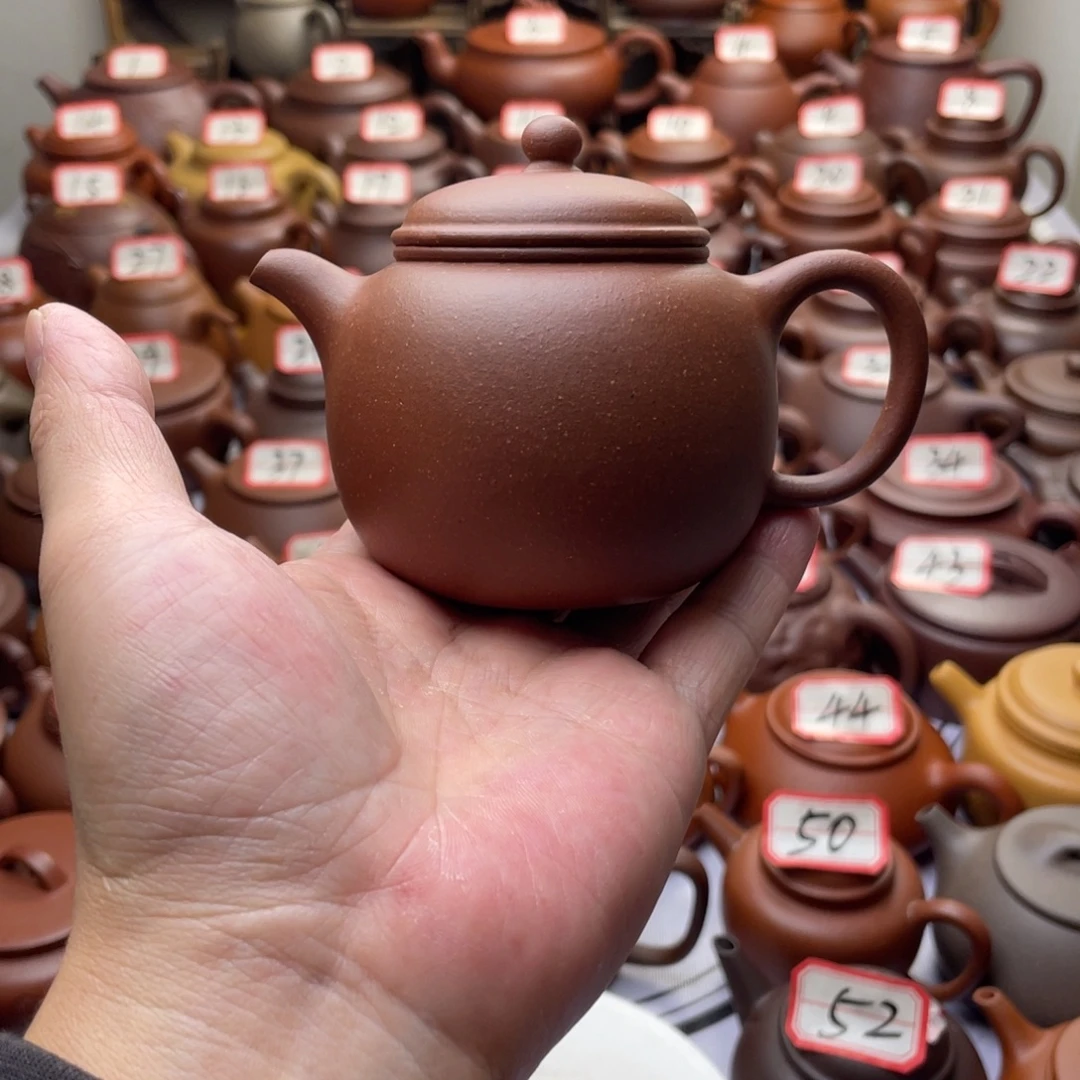 爱***周茶壶紫砂宜兴紫砂半手工