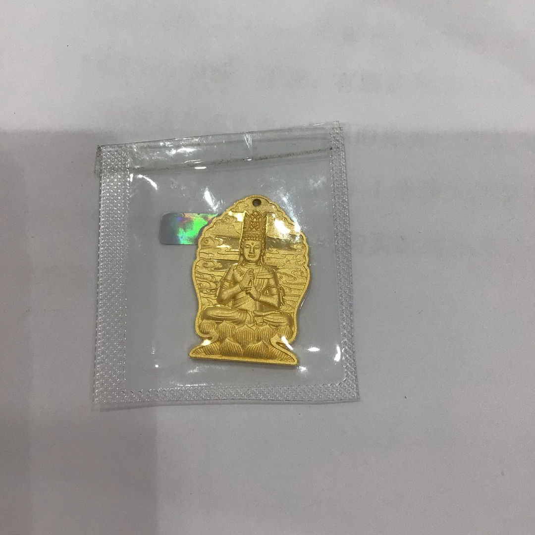 CBAI/菜百XT足金项坠 生肖守护神（猴）