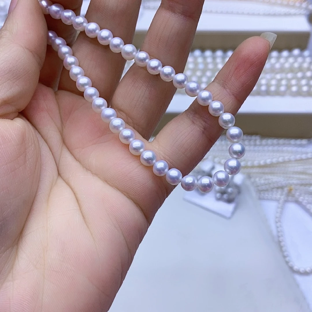 淡水珍珠颈饰未镶嵌夏*
