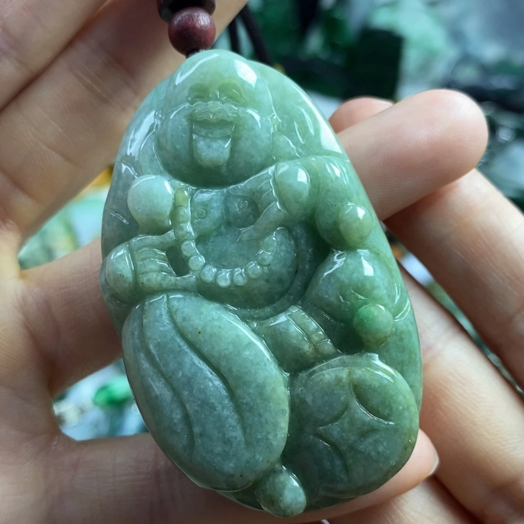 翡翠颈饰未镶嵌吊坠