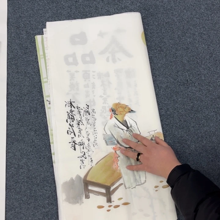 国画宣纸纯手绘字画