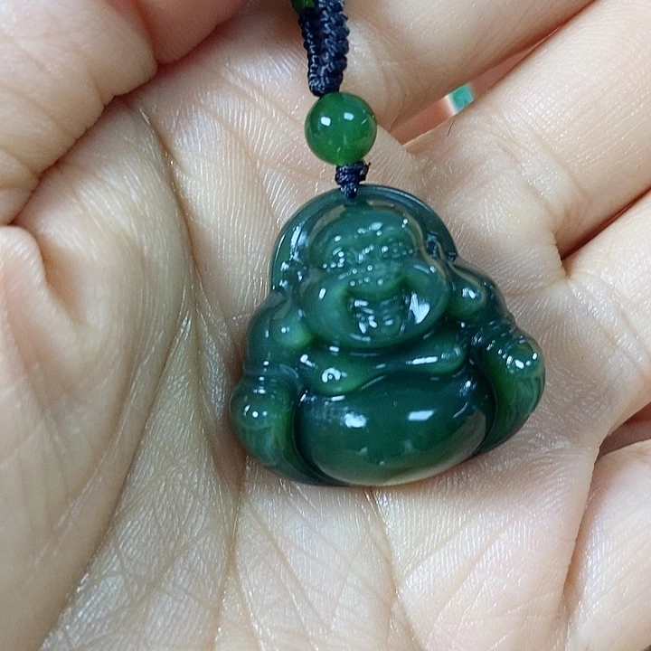 和田玉未镶嵌吊坠(不含链)