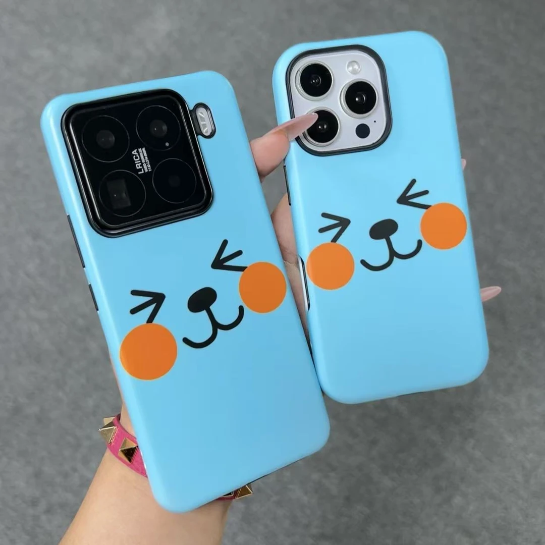 酷儿表情适用苹果16/13菲林手机壳华为vivoppo小米15荣耀个性简约