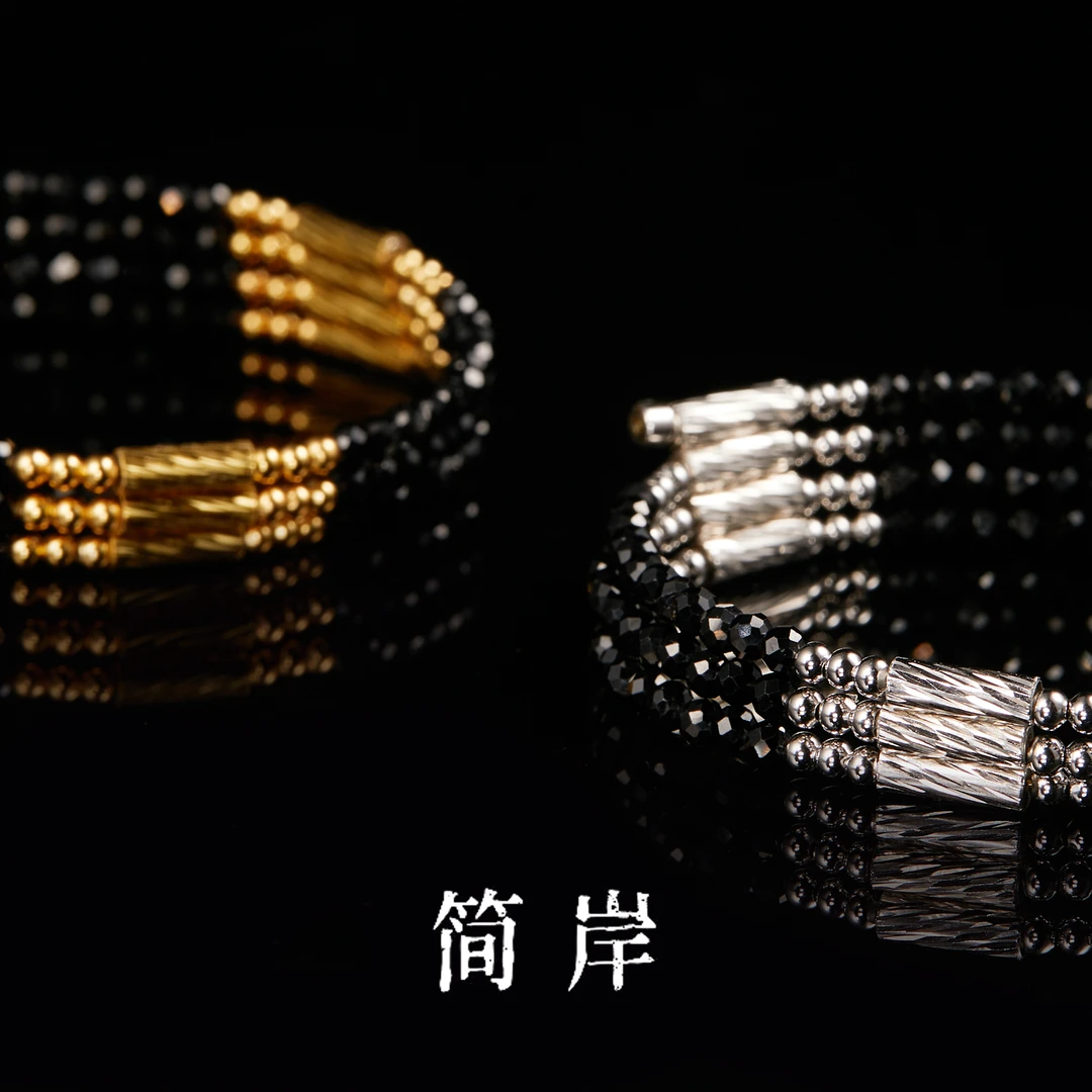 jeshore/简岸 链子925银 经典百搭磁吸毛衣链秋冬