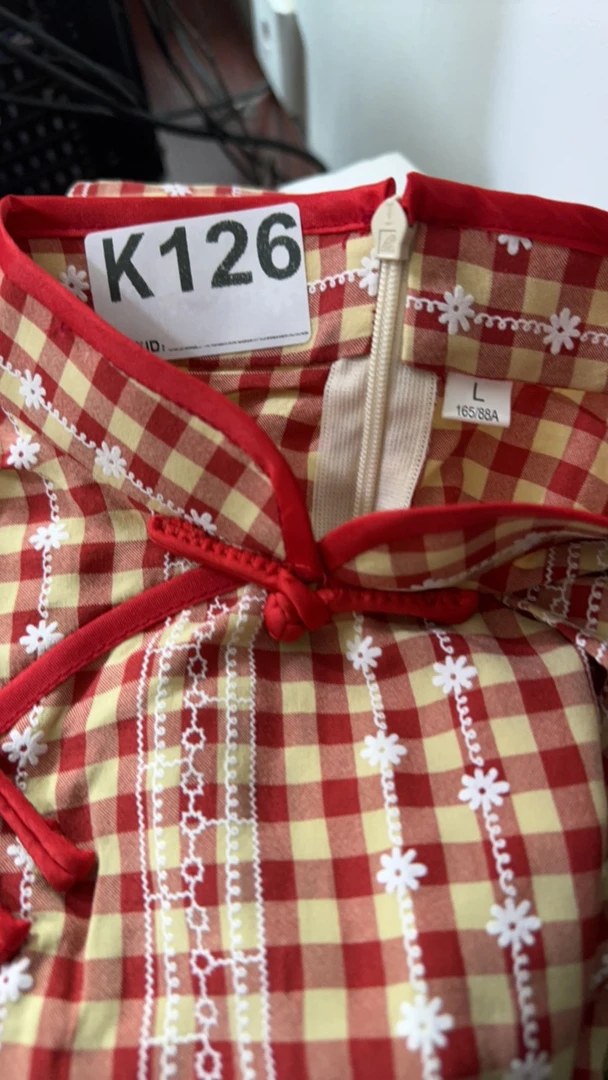 -k126-瑕------改良款旗袍