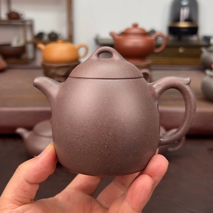 茶壶紫砂老紫泥 200 毫升