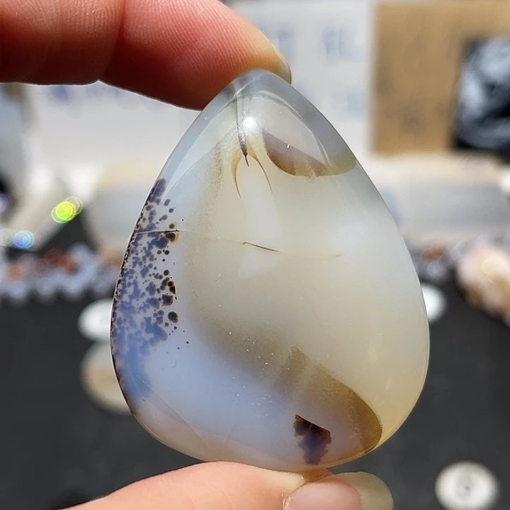 玛瑙/玉髓未镶嵌吊坠(不含链)