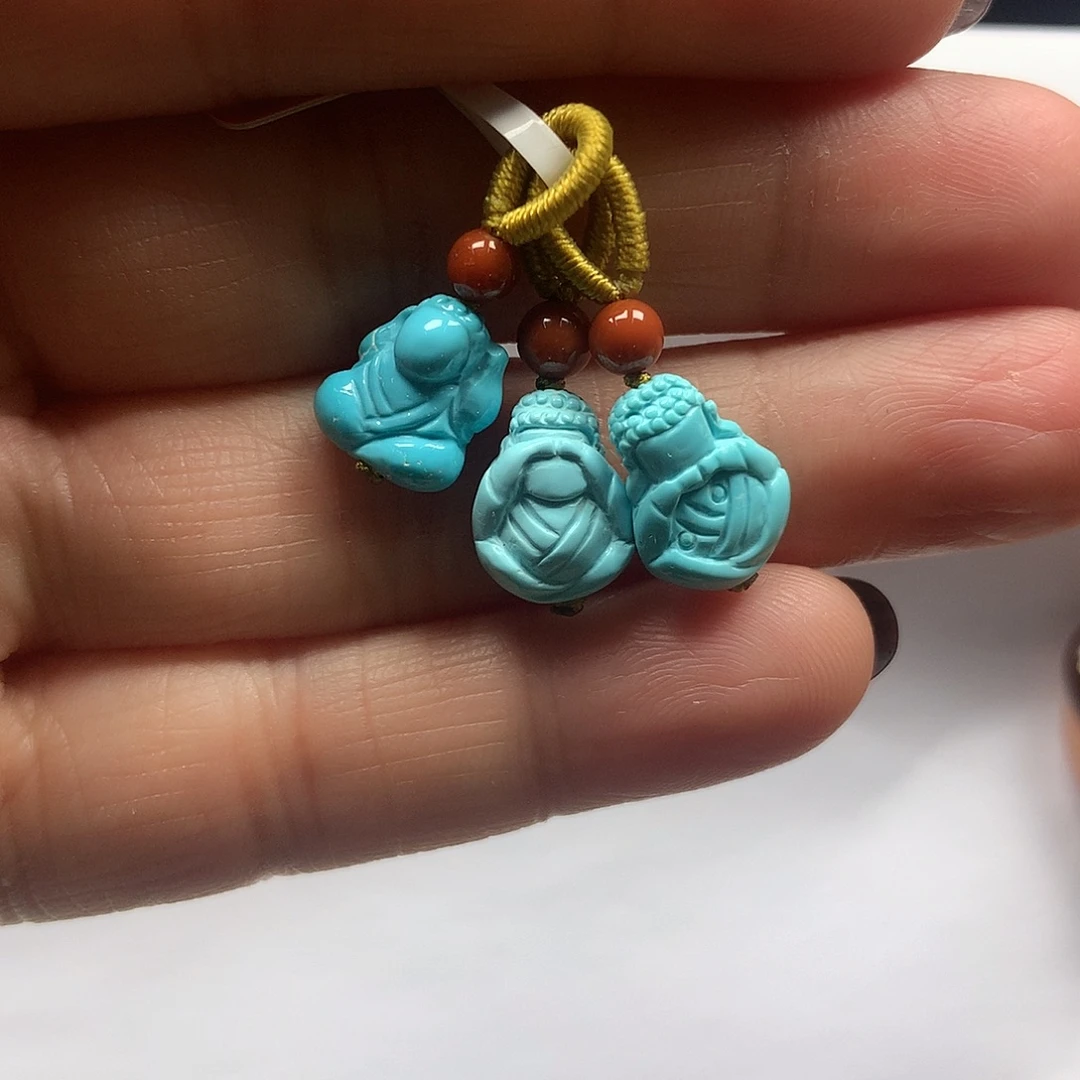 绿松石未镶嵌配饰