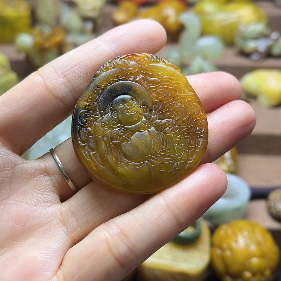 白玉菩提吊坠28。。