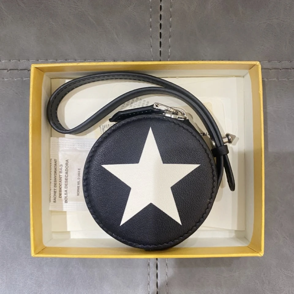 99新 Givenchy/纪梵希 蓝总专场/星星款 圆形零钱包