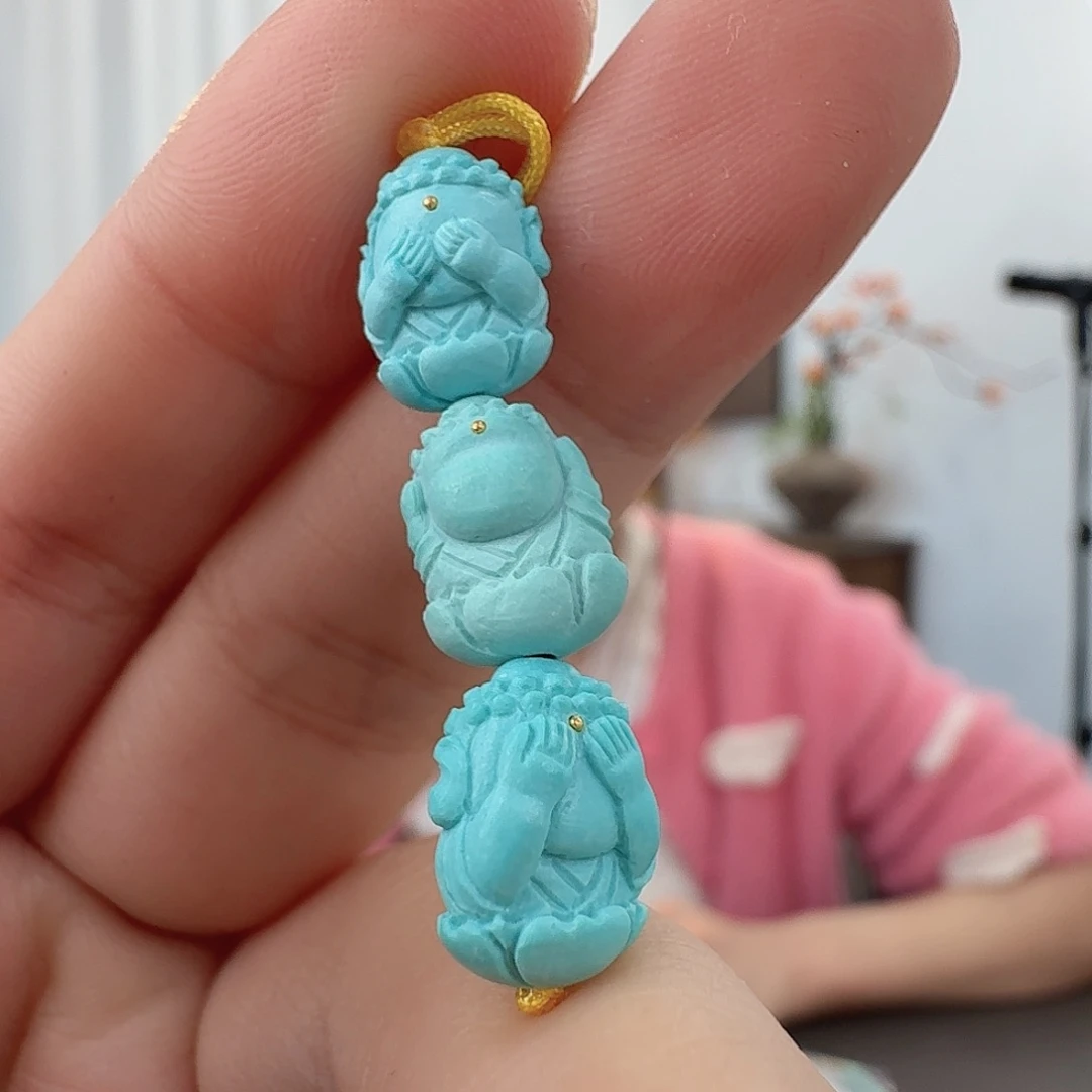 绿松石未镶嵌珠宝半成品
